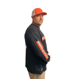 GEN 2 ANSI Class 1 Reflective Long Sleeve Safety Shirt w/ Hi Vis Strips w/pocket (100% Cotton)