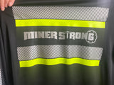 Blemished Miner Strong Reflective Short Sleeve Safety Shirt