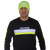 ANSI Class 2 Reflective Long Sleeve Safety Shirt w/ Hi Vis Strips