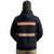 ANSI Class 1 MSG Black Workwear Zip Up (Orange Strips) (NO LOGO)