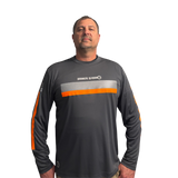 ANSI Class 2 Reflective Long Sleeve Safety Shirt w/ Hi Vis Strips