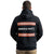 ANSI Class 1 MSG Black Workwear Zip Up (Orange Strips)