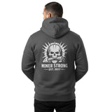 ANSI Class 1 Grey MSG 2017 Skull Hoodie