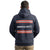 ANSI Class 1 MSG Grey Workwear Zip Up (Orange Strips)