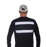 High Vis, Long Sleeve Work Shirts with Reflective Strips ANSI Class 1