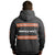 ANSI Class 2 Miner Strong Grey Reflective Hoodie w/ Hi Vis Orange Strips (Gen2)
