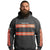 ANSI Class 2 Miner Strong Grey Reflective Hoodie w/ Hi Vis Orange Strips (Gen2)