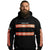 ANSI Class 2 Miner Strong Black Reflective Hoodie w/ Hi Vis Orange Strips (Gen2)