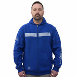 ANSI Class 1 MSG Royal Blue Workwear Zip Up (Limited Edition) (NO LOGO)