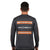 ANSI Class 2 Coal Country Grey Reflective Long Sleeve Safety Shirt w/ Hi Vis Orange Strips (Gen2)