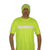 Hi Vis Yellow Reflective Short Sleeve Safety Shirt (NO LOGO)