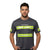 ANSI Class 1 Coal Country Grey Reflective Short Sleeve Safety Shirt w/ Hi Vis Yellow Strips (Gen2)