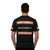 ANSI Class 1 Coal Country Black Reflective Short Sleeve Safety Shirt w/ Hi Vis Orange Strips (Gen2)