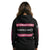 ANSI Class 2 Miner Strong Black Reflective Hoodie w/ Hi Vis Pink Strips (Gen2)