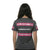 ANSI Class 1 Ladies Grey MSG Short Sleeve Reflective Shirt w/ Hi Vis Pink Strips (GEN 2)