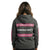 ANSI Class 2 Miner Strong Grey Reflective Hoodie w/ Hi Vis Pink Strips (Gen2)