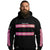 ANSI Class 2 Miner Strong Black Reflective Hoodie w/ Hi Vis Pink Strips (Gen2)