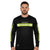 Coal Country Black Reflective Long Sleeve Safety Shirt w/ Hi Vis Yellow Strips (Gen2)