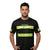Coal Country Black Reflective Short Sleeve Safety Shirt w/ Hi Vis Yellow Strips (Gen2)