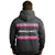 ANSI Class 2 Miner Strong Grey Reflective Hoodie w/ Hi Vis Pink Strips (Gen2)