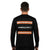 Black Reflective Long Sleeve Safety Shirt w/ Hi Vis Orange Strips (Gen 2)