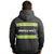 Grey Reflective Hoodie w/ Hi Vis Yellow Strips (Gen2)