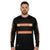 Black Reflective Long Sleeve Safety Shirt w/ Hi Vis Orange Strips (NO LOGO) (Gen2)