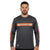 Grey Reflective Long Sleeve Safety Shirt w/ Hi Vis Orange Strips (NO LOGO) (Gen2)