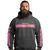 Grey Reflective Hoodie w/ Hi Vis Pink Strips (Gen2)