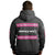 Grey Reflective Hoodie w/ Hi Vis Pink Strips (Gen2)