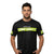 Black Reflective Short Sleeve Safety Shirt w/ Hi Vis Yellow Strips (Gen2)