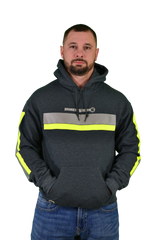Miner Strong Reflective Hoodie w/ Fluorescent Strips