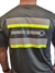ANSI Class 1 Grey Reflective Short Sleeve Safety Shirt w/ Hi Vis Yellow Strips (Gen1)