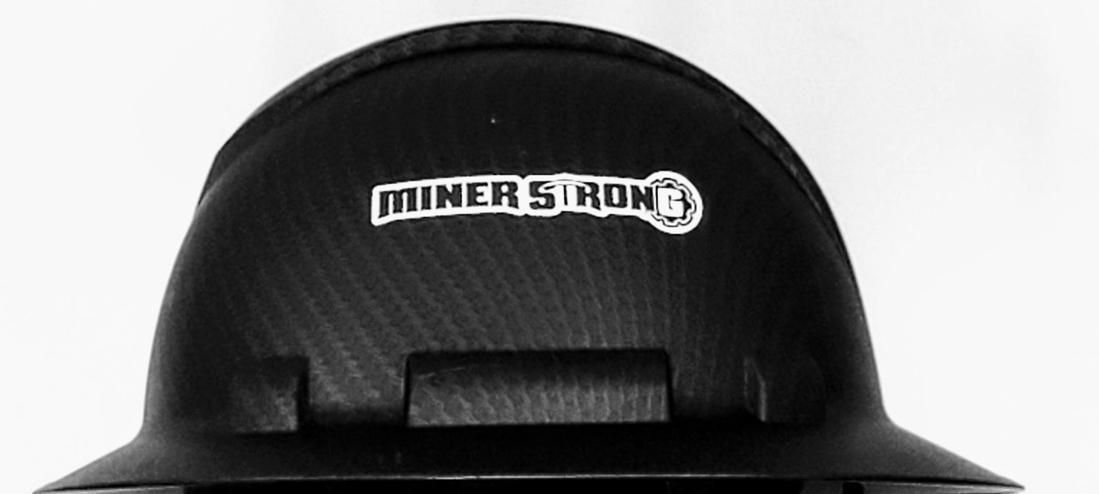 4 Inch Reflective Miner Strong Hard Hat Decal Sticker