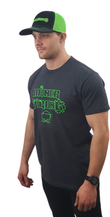 Short Sleeve T-Shirt w/ Stacked Miner Strong Logo