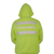 ANSI Class 1 Hi Vis Yellow Reflective Hoodie